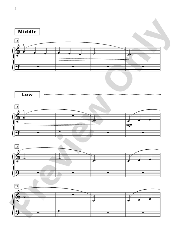 Grand Trios for Piano, Book 1: 4 Early Elementary Pieces for One Piano, Six Hands  (Digital Download)