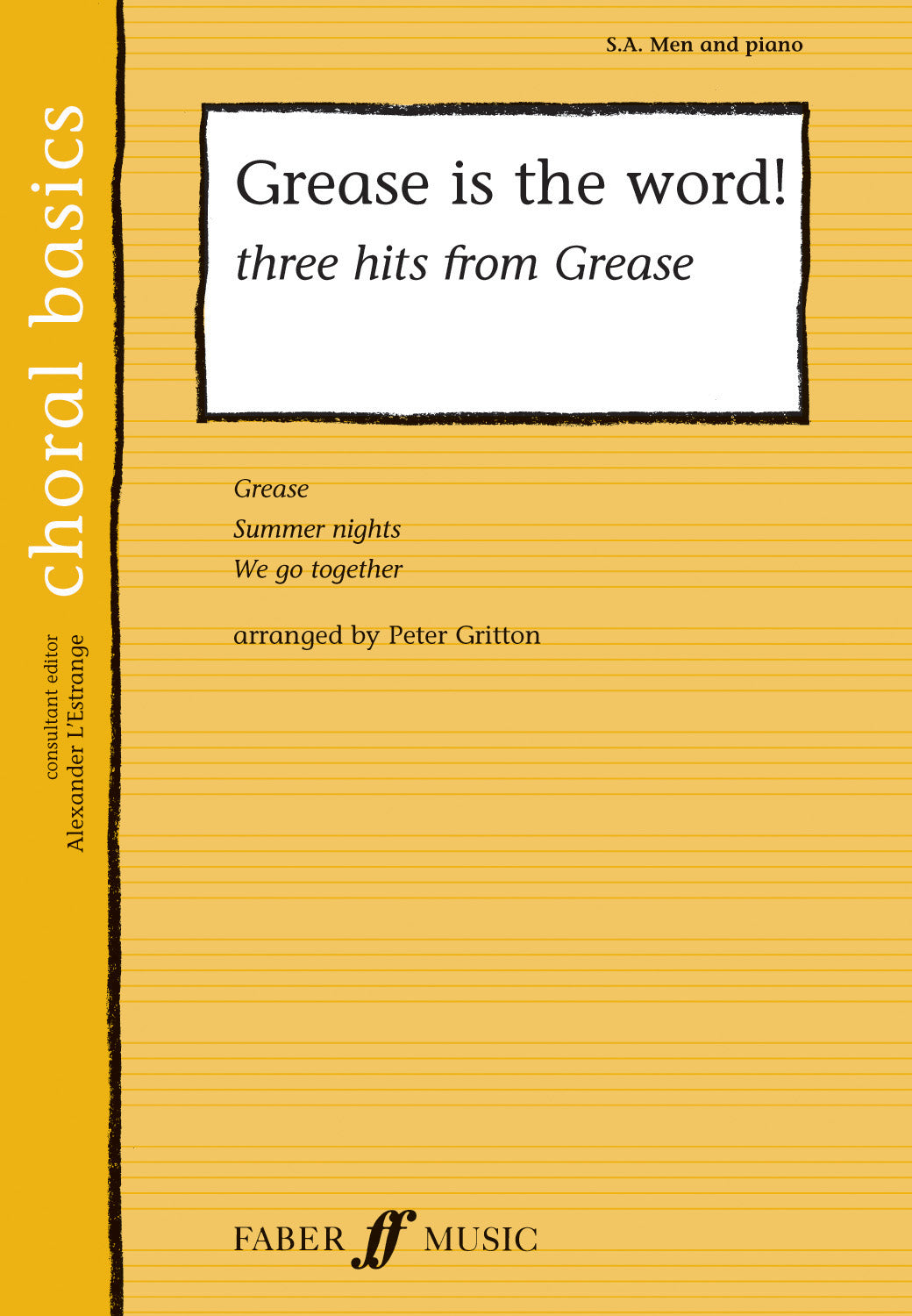 Grease - SATB Chorus (Digital Download)