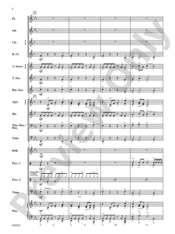 Liftoff - Concert Band Conductor Score & Parts (Digital Download)