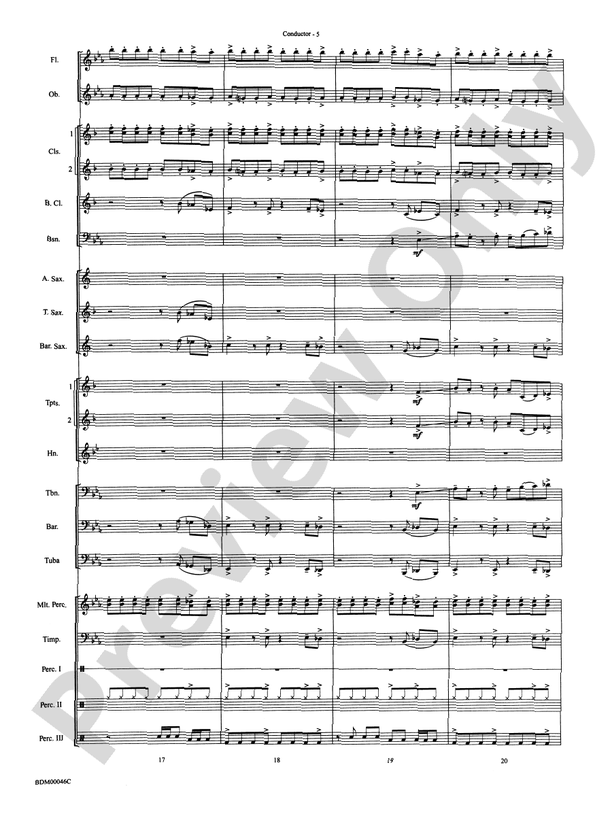 To Forge the New Frontier - Concert Band Conductor Score & Parts (Digital Download)