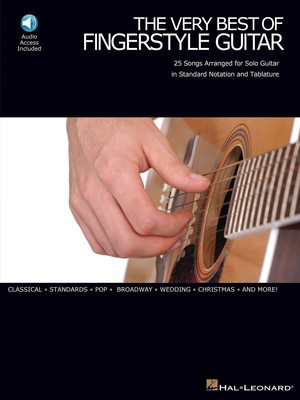 The Very Best of Fingerstyle Guitar - 25 Songs Arranged for Solo Guitar in Standard Notation and Tablature - Various - Guitar Hal Leonard Guitar TAB /CD