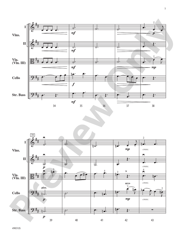 Into the Stars - String Orchestra Conductor Score & Parts (Digital Download)