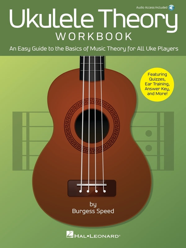 Ukulele Theory Workbook - Book/Audio Access Online Hal Leonard 265162