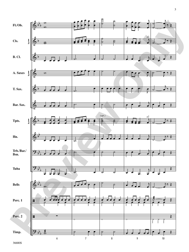 See the Conquering Hero Comes - Concert Band Conductor Score & Parts (Digital Download)