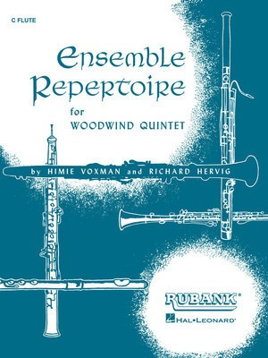Ensemble Repertoire for Woodwind Quintet - Full Score - Various - Rubank Publications Wind Quintet Score