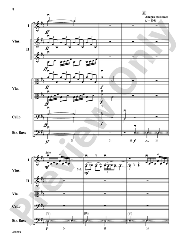 Hemispheres - String Orchestra Conductor Score & Parts (Digital Download)