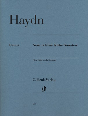 Nine Little Early Sonatas Hob XVI:1 3 4 7-10 G1 D1