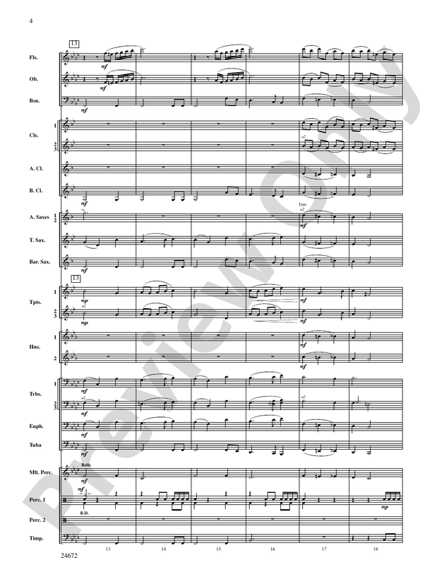 Buenaventura - Concert Band Conductor Score & Parts (Digital Download)