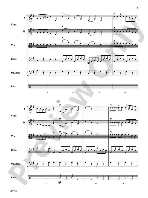 It's About Time! – String Orchestra Conductor Score & Parts (Digital Download)