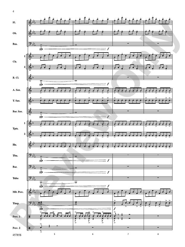Jubilant Horizons - Concert Band Conductor Score & Parts (Digital Download)