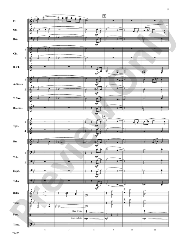 Wind - Concert Band Conductor Score & Parts (Digital Download)