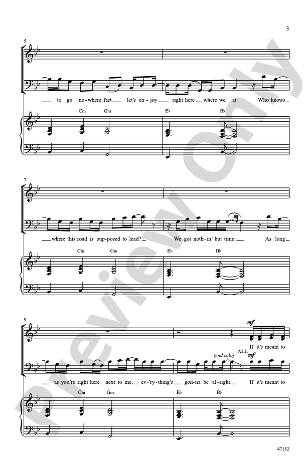 Meant to Be – SAB Choral Octavo (Digital Download)