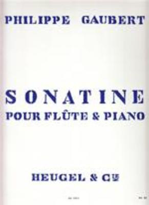 Gaubert - Sonatine - Flute/Piano Accompaniment Heugel & Cie HE31013