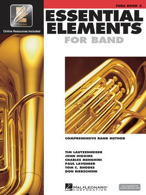 Essential Elements for Band Book 2 - Tuba in C Bass Clef/EEi Online Resources by Menghini/Bierschenk/Higgins/Lavender/Lautzenheiser/Rhodes Hal Leonard 862602
