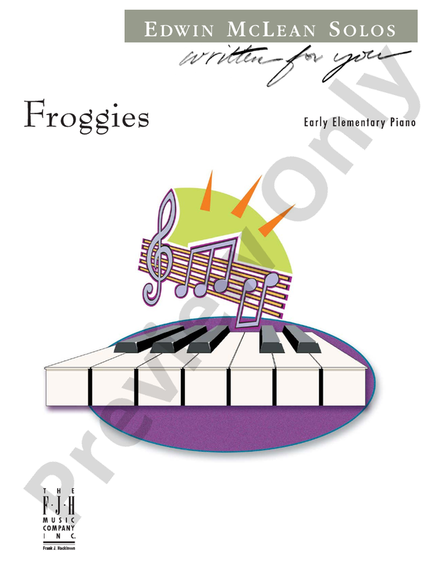 Froggies - Piano (Digital Download)