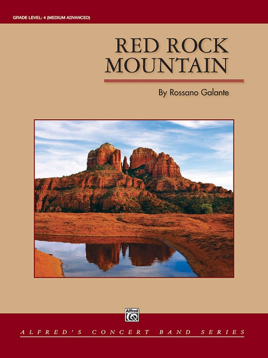 Red Rock Mountain - Concert Band Conductor Score & Parts (Digital Download)