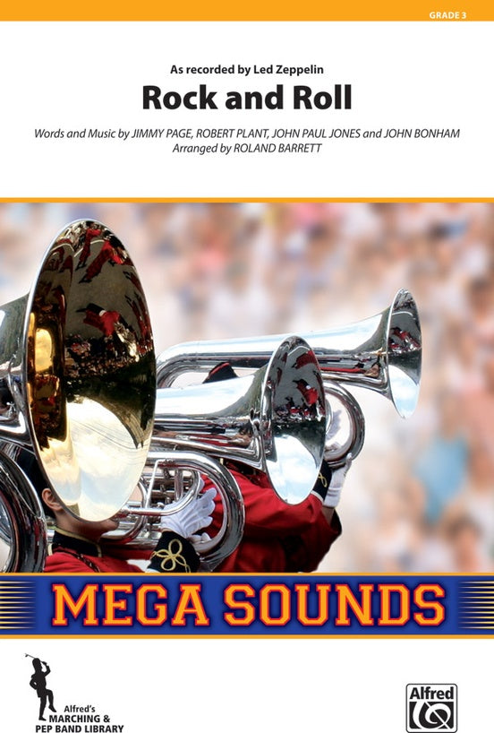 Rock and Roll (Arr. Roland Barrett) – Marching Band Conductor Score & Parts (Digital Download)