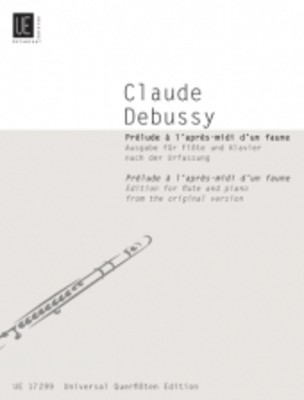 Debussy - Prelude a l'Apres-Midi d'un Faune - Flute/Piano Accompaniment edited by Lenski Universal UE17299