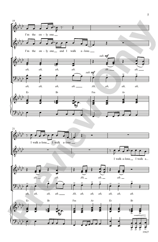 Green Day on Stage: Selections from American Idiot - SATB Choral Octavo (Digital Download)