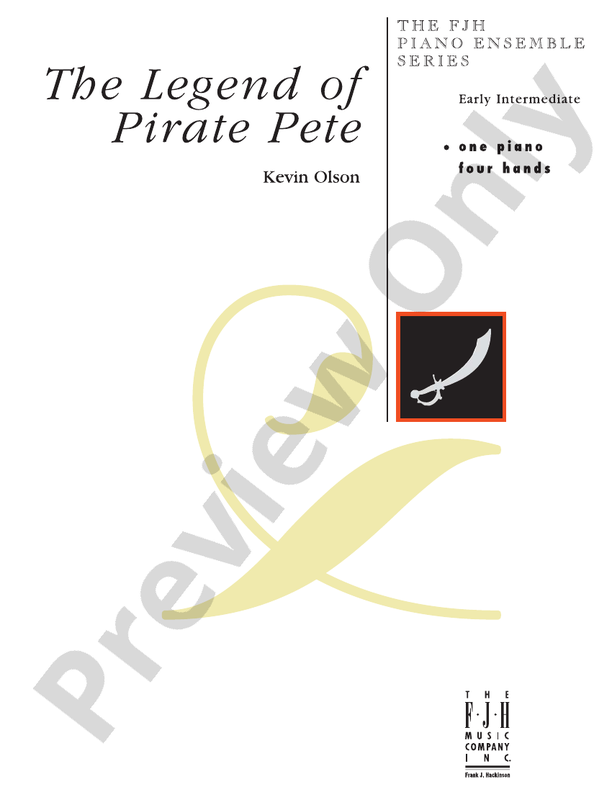 The Legend of Pirate Pete - Piano (Digital Download)