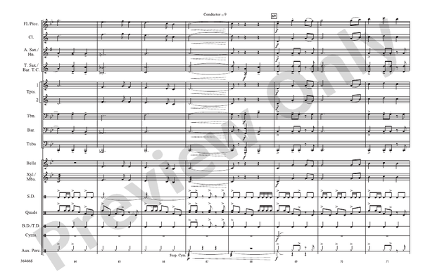 World of Warcraft, Part II – Marching Band Conductor Score & Parts (Digital Download)