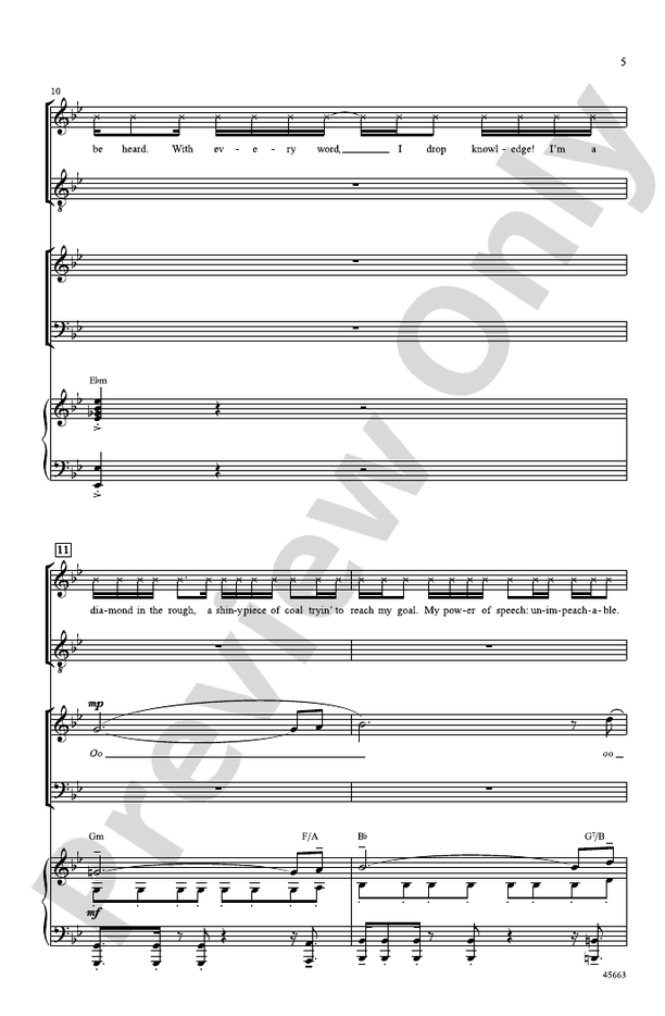 My Shot – SATB Choral Octavo (Digital Download)