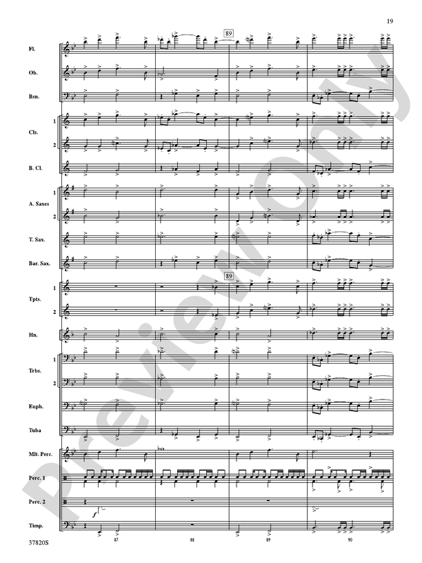 Wings - Concert Band Conductor Score & Parts (Digital Download)