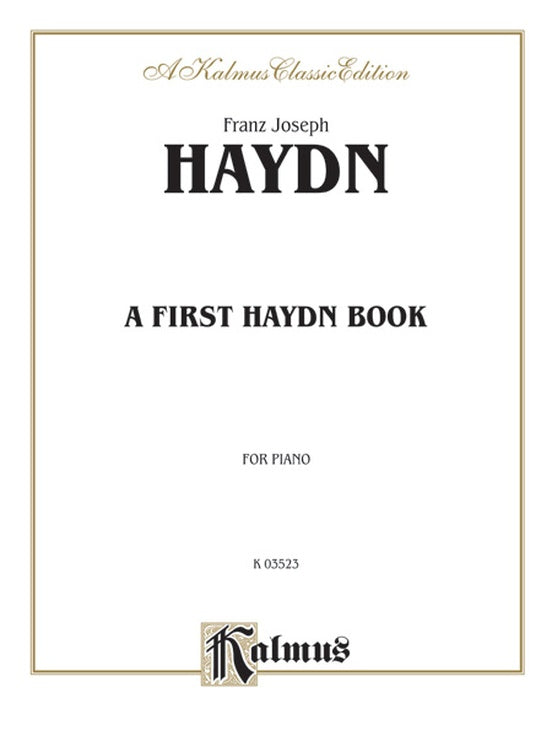 Haydn - A First Haydn Book - Piano Solo (Digital Download)