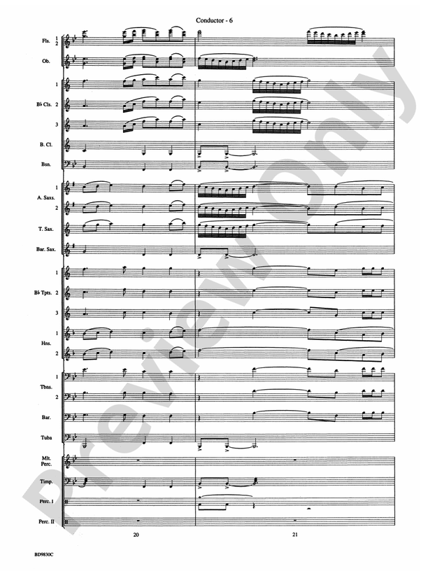 The Spirit of Orpheus (A Sinfonian Celebration) - Concert Band Conductor Score & Parts (Digital Download)