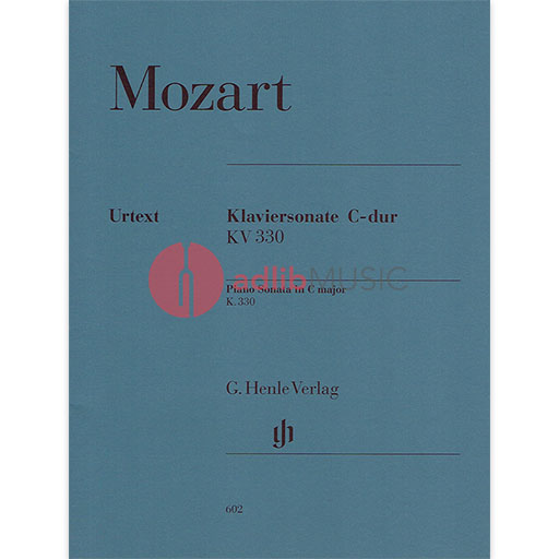 Mozart - Piano Sonata Cmaj K330 (300h) - Piano Solo Henle HN602