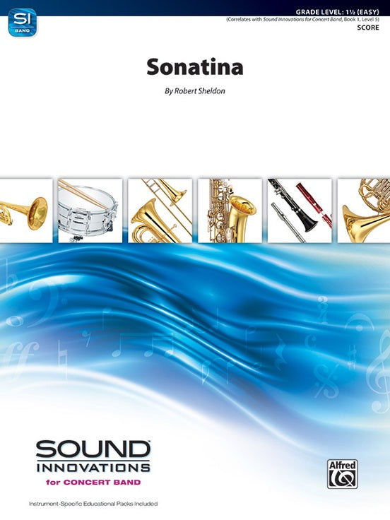 Sonatina - Concert Band Conductor Score & Parts (Digital Download)
