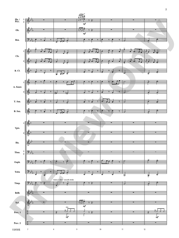 Land of Harp and Song - Concert Band Conductor Score & Parts(Digital Download)