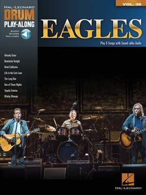Eagles - Drum Play-Along Volume 38 - Drums Hal Leonard Sftcvr/Online Audio