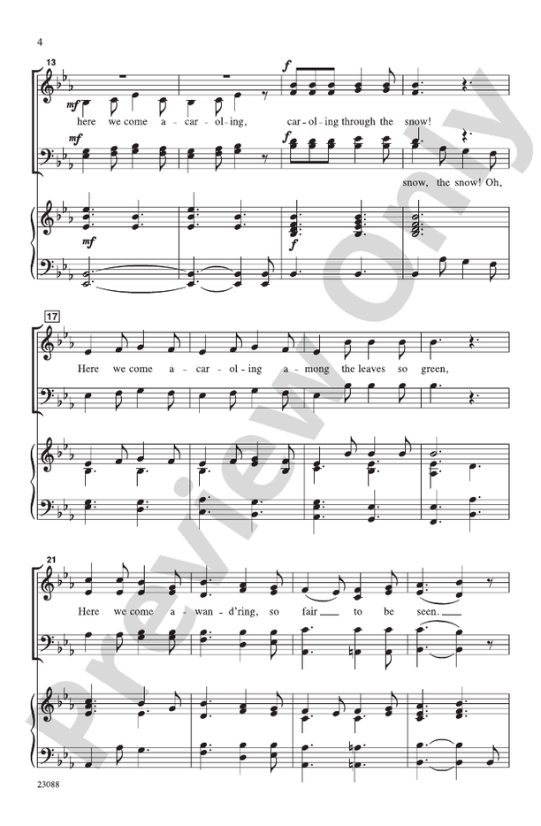 Christmas, Here We Come! (A Medley of Carols) – SATB Choral Octavo (Digital Download)