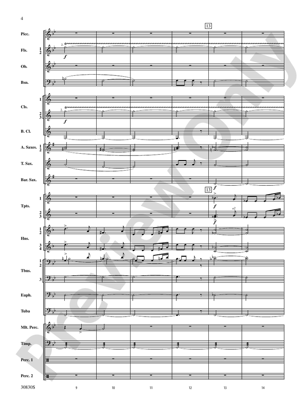 Oxford Street (March) - Concert Band Conductor Score & Parts (Digital Download)