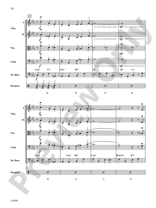 Li'l Darlin' - String Orchestra Conductor Score & Parts (Digital Download)