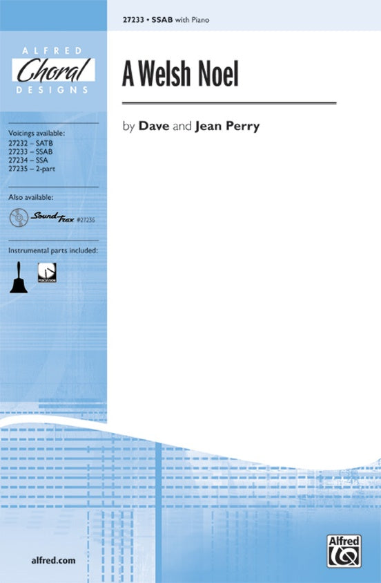 A Welsh Noel - SSAB Choral Octavo (Digital Download)