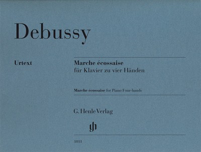 Marche Ecossaise - for Piano Duet - Claude Debussy - Piano G. Henle Verlag Piano Duet