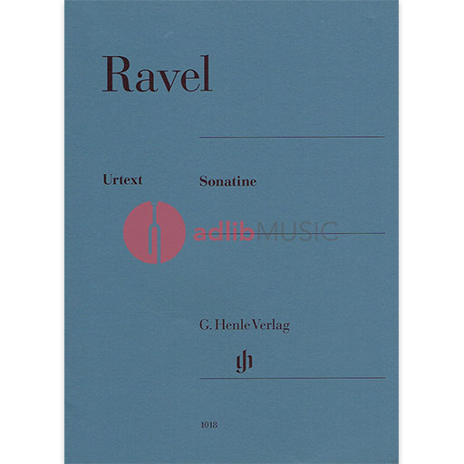 Ravel - Sonatine - Piano Solo Henle HN1018