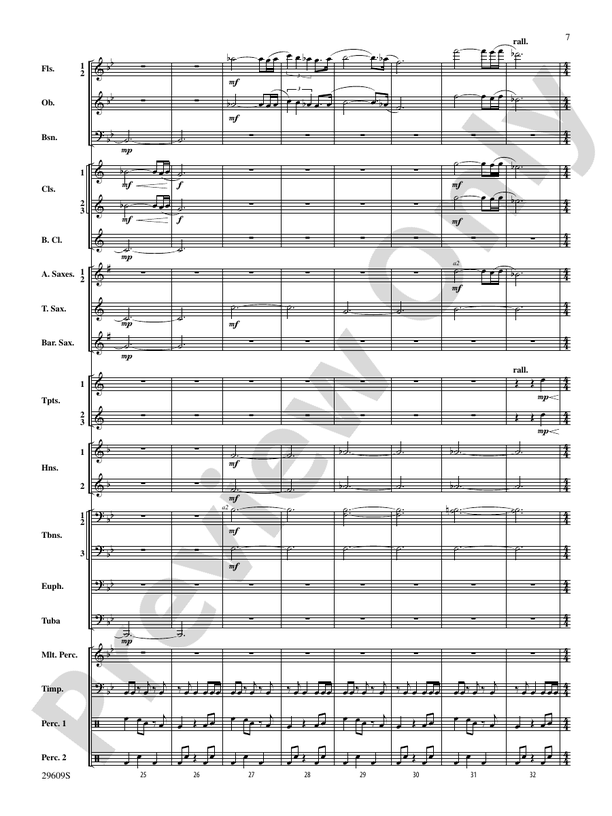 Echoes of Egypt - Concert Band Conductor Score & Parts (Digital Download)