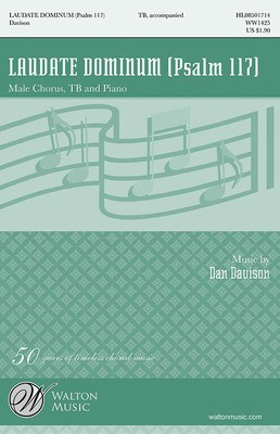 Laudate Dominum - (Psalm 117) - Dan Davison - TB Walton Music Choral Score Octavo