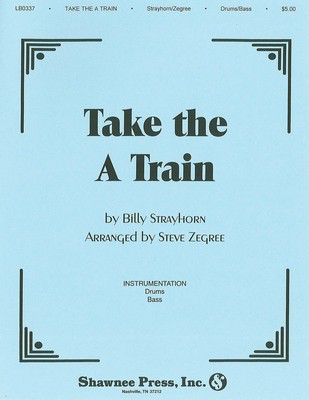 Take the 'A' Train Bass/Drums - Bass Guitar Hal Leonard Book