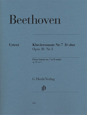 Piano Sonata No. 7 D major Op. 10 No. 3 - Ludwig van Beethoven - Piano G. Henle Verlag Piano Solo