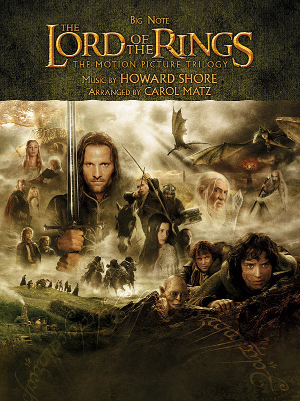 LORD OF THE RINGS BIG NOTE