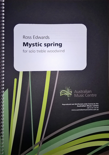 Edwards - Mystic Spring - Flute Solo AMC 788.32/EDW4