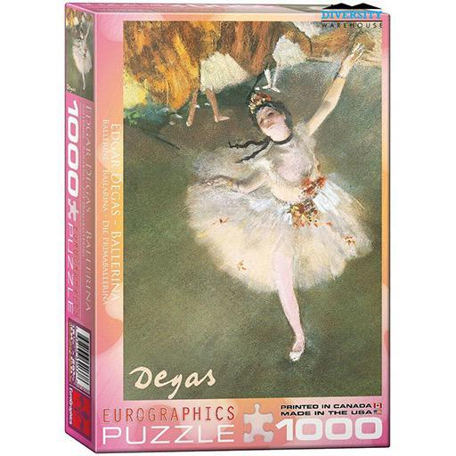 Ballerina Puzzle by Edgar Degas