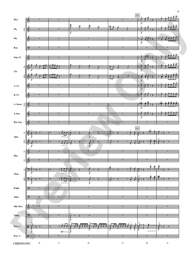 Psalm 46 - Concert Band Conductor Score & Parts (Digital Download)