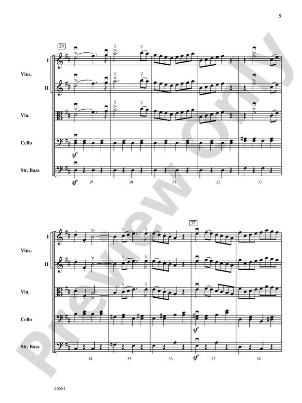 Russlan and Ludmilla – String Orchestra Conductor Score & Parts (Digital Download)