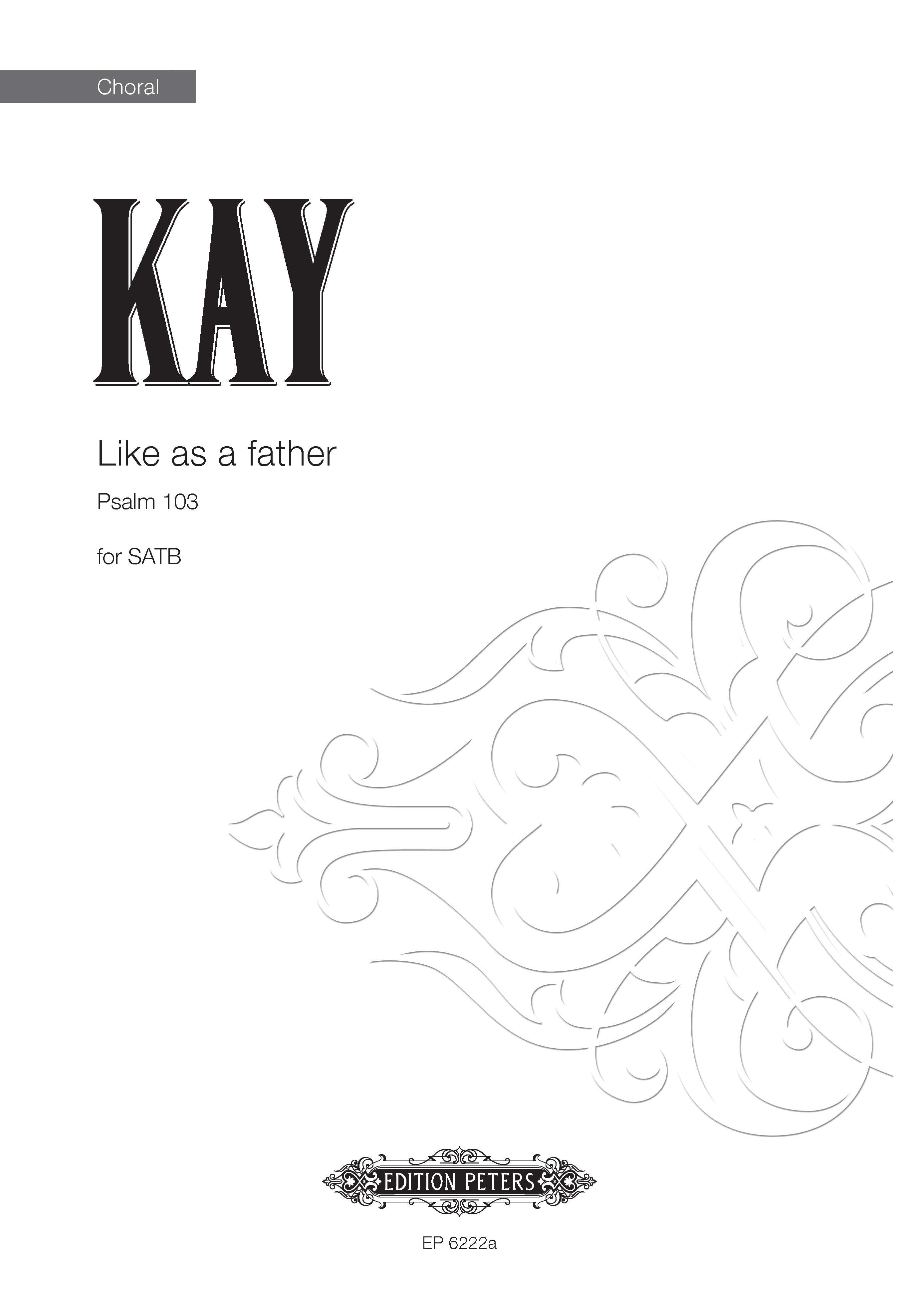 Like As A Father - SATB Choral Octavo (Digital Download)