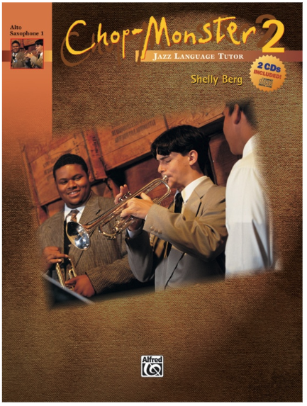CHOP MONSTER 2 ALTO SAX BK 1 BK/2CD
